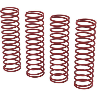 Arrma pružina tlumiče E, 0.55N/mm, červená (4): GROM