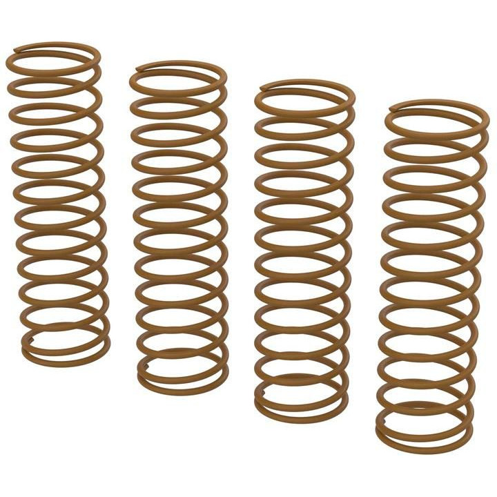 Arrma pružina tlumiče E, 0.55N/mm, bronzová (4): GROM