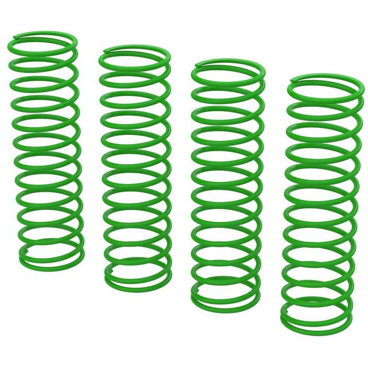 Arrma pružina tlumiče E, 0.55N/mm, zelená (4): GROM