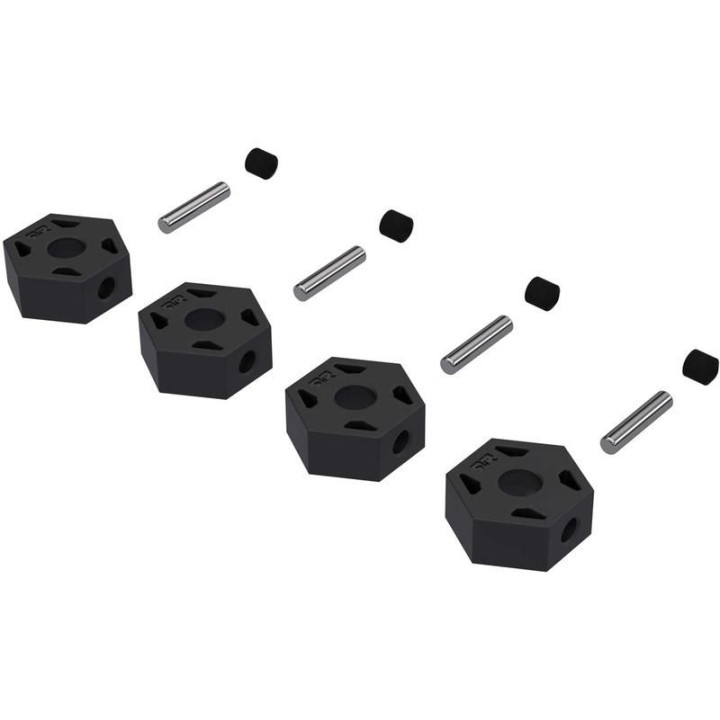 Arrma šestihranný unašeč kola 12mm, hliník (4)