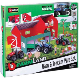Bburago Farmland Farm Set s traktorem
