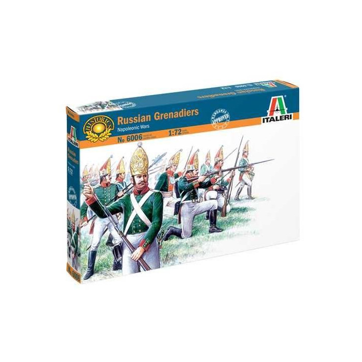 Model Kit figurky 6006 - NAPOL.WARS: RUSSIAN GRENADIERS (1:72)