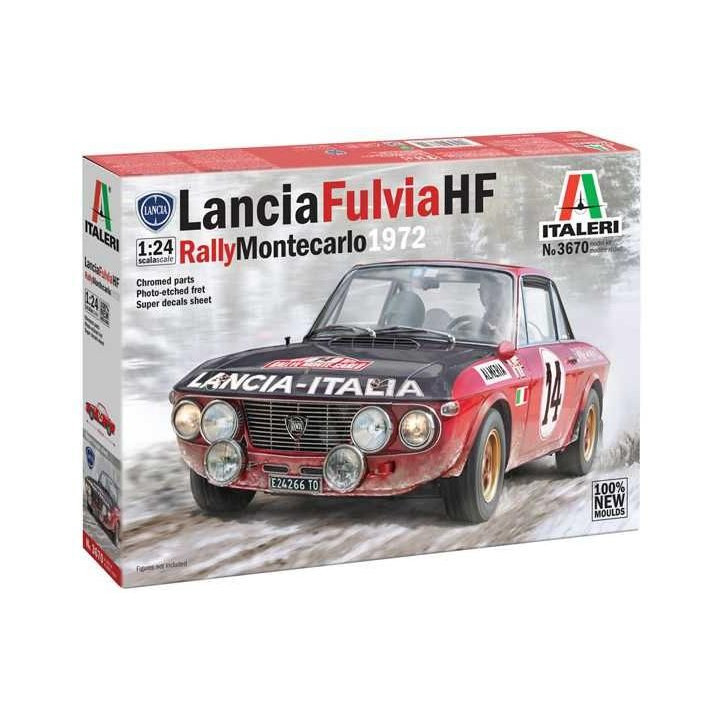 Model Kit auto 3670 - Lancia Fulvia HF (1:24)