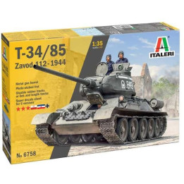 Model Kit tank 6758 - T34/85 Zavod 112 Mod. 1944 (1:35)