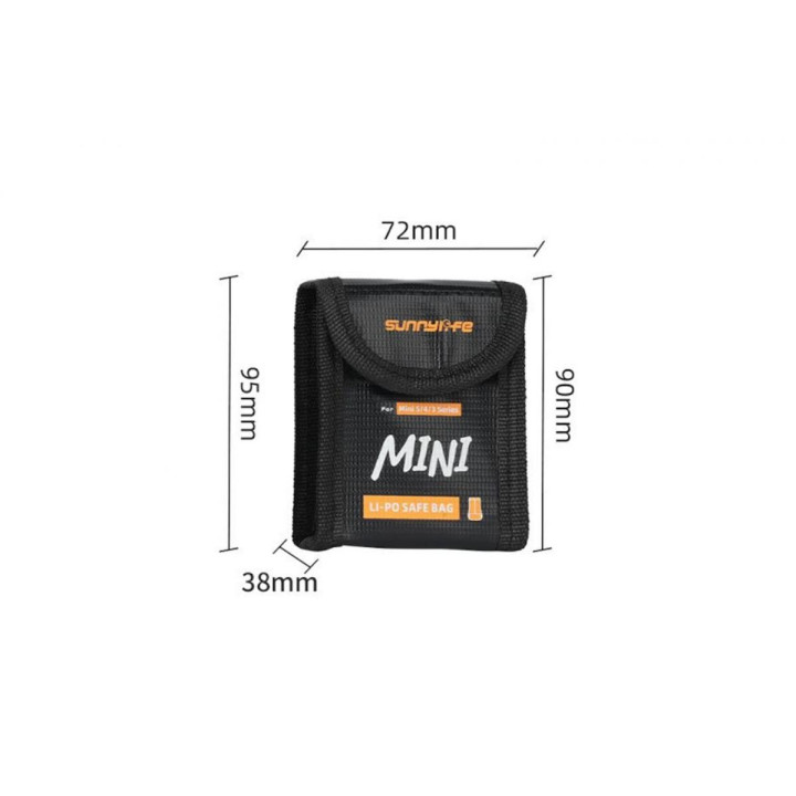 DJI Mini 5 Pro - Ohnivzdorná taška na baterii pro DJI Mini 5 Pro (1 baterie)