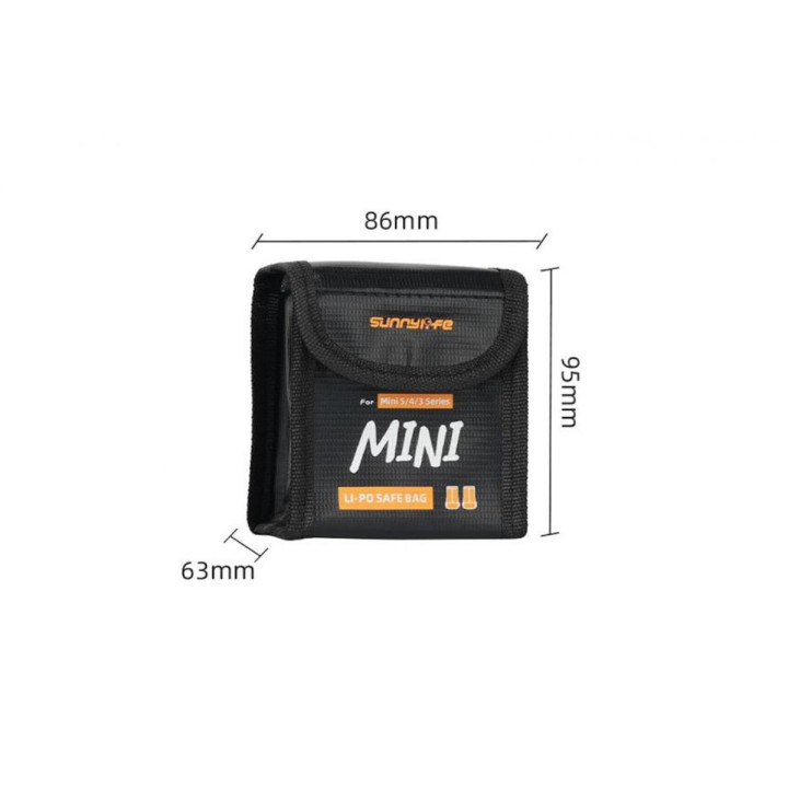 DJI Mini 5 Pro - Ohnivzdorná taška na baterii pro DJI Mini 5 Pro (2 baterie)