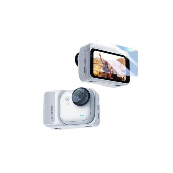 Insta 360 Go Ultra - Ochranná fólie na displej a chránič čočky pro Insta360 GO Ultra