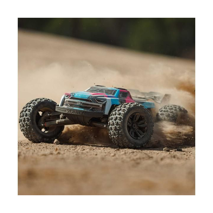 Arrma Kraton 6S V6 BLX 1:8 4WD RTR modrá/červená