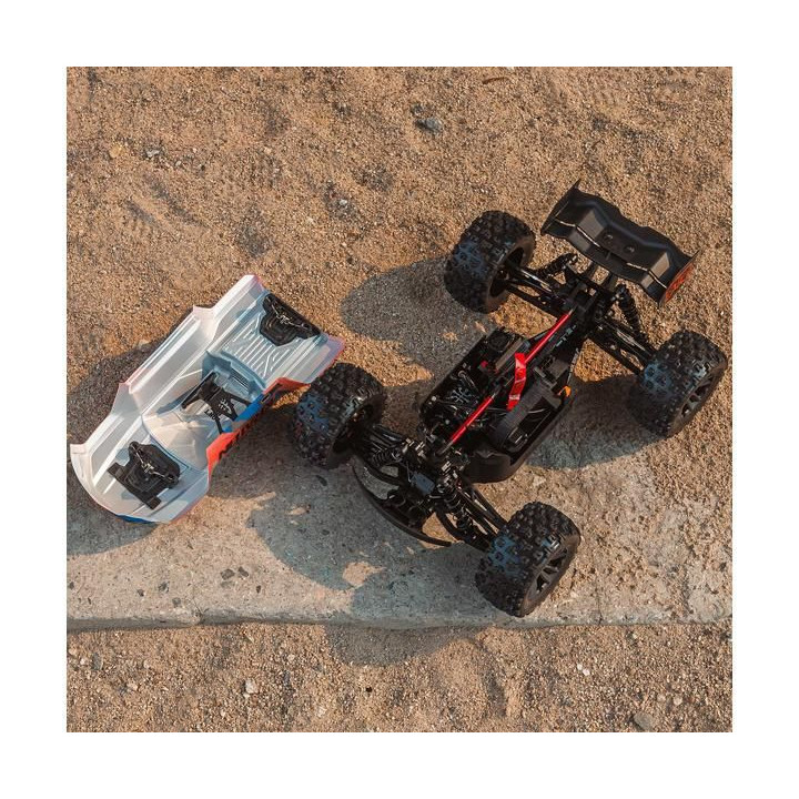 Arrma Kraton 6S V6 BLX 1:8 4WD RTR modrá/červená