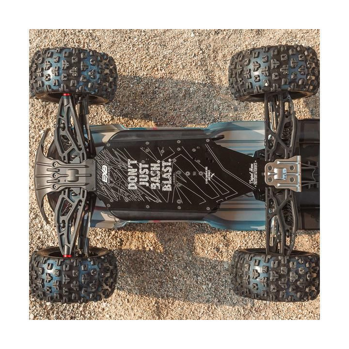 Arrma Kraton 6S V6 BLX 1:8 4WD RTR modrá/červená