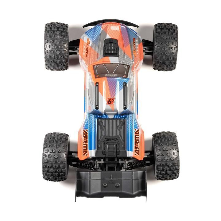 Arrma Kraton 6S V6 BLX 1:8 4WD RTR modrá/červená