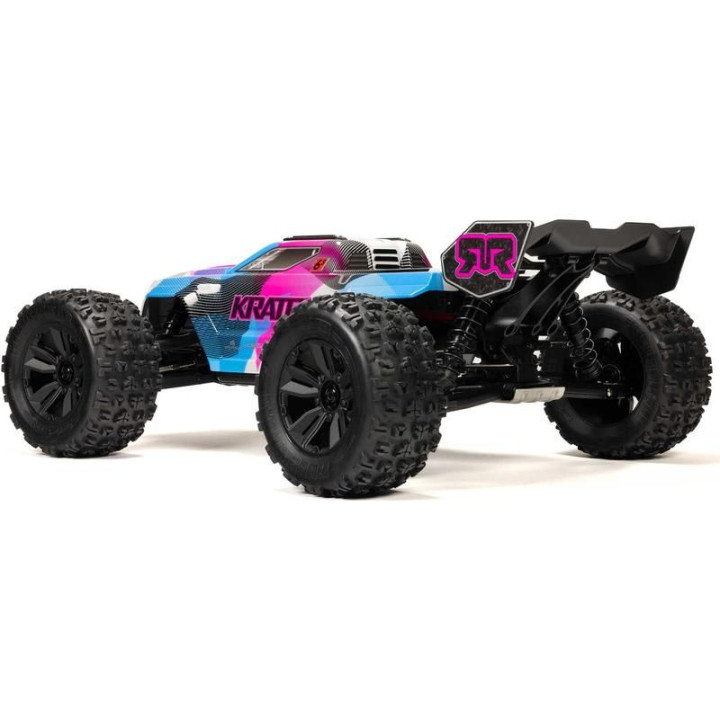 Arrma Kraton 6S V6 BLX 1:8 4WD RTR modrá/červená