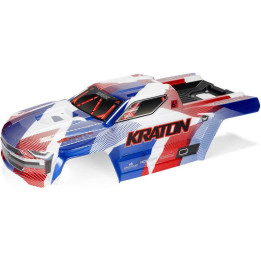 Arrma karosérie modrá/červená: Kraton 6S BLX V6