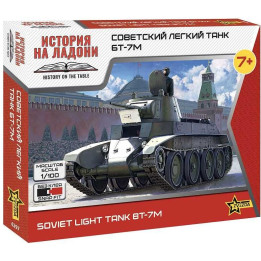 Model Kit tank 6297 - Soviet WWII Tank BT-7 / 7a (1:100)