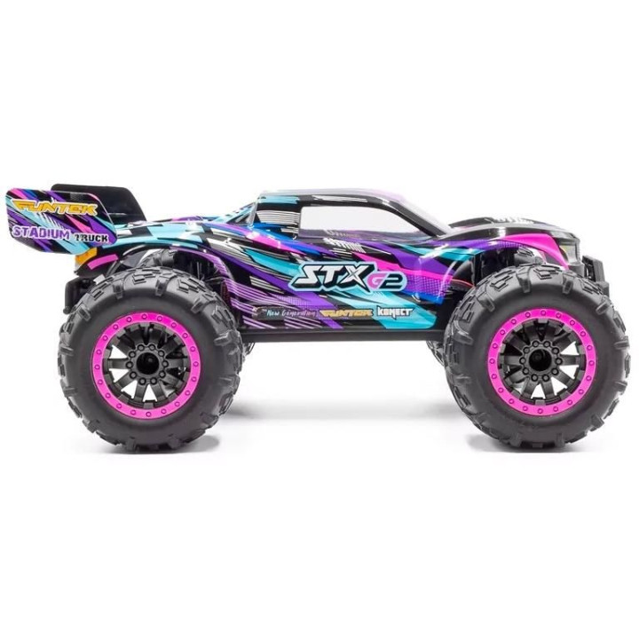 Funtek STX G2 Truggy 2.4GHz RTR (4wd), fialová