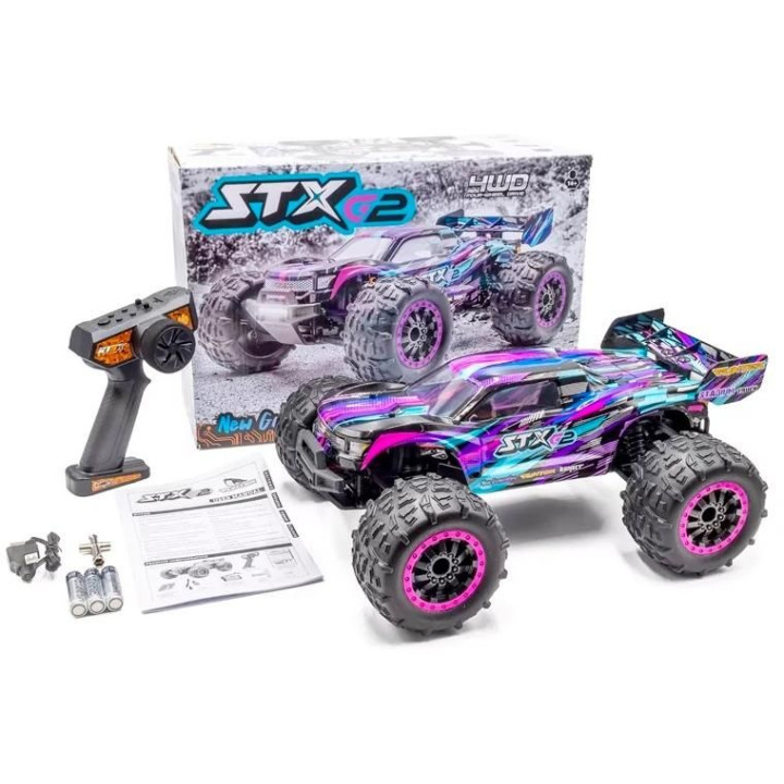 Funtek STX G2 Truggy 2.4GHz RTR (4wd), fialová