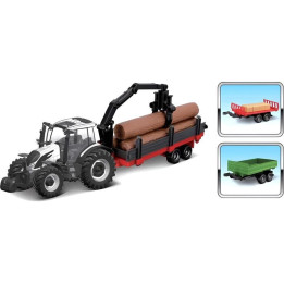 Bburago Valtra N174 s doplňky (dárkové balení)