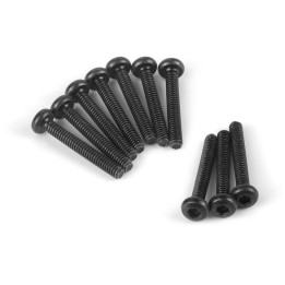 Imbusové šroubky s kulatou hlavou M2x14mm (10 ks)