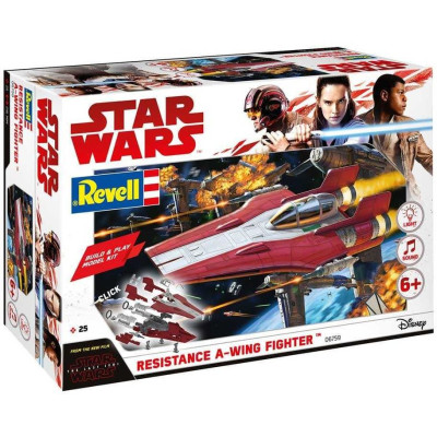 Build & Play SW 06759 - Resistance A-wing Fighter (červený)