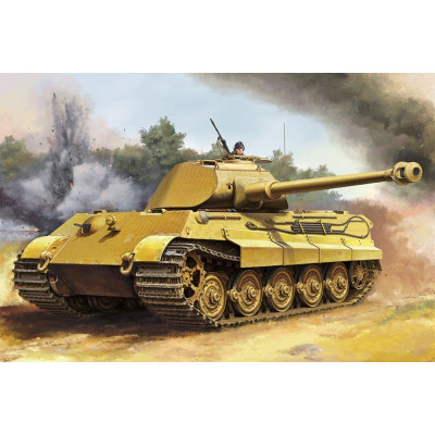 Trumpeter Pz.Kpfw.VI Sd.Kfz.182 Tiger II (Porsche Early Production Vehicle) 1/16