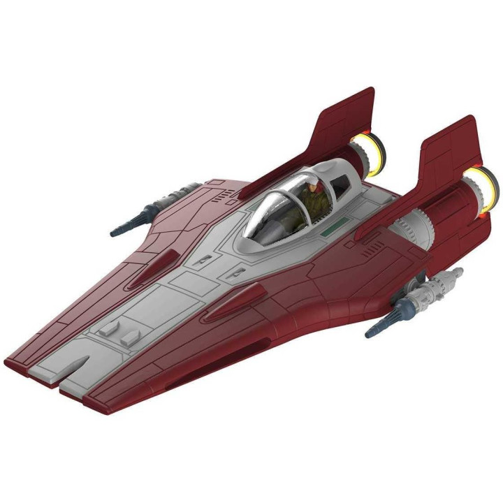 Build & Play SW 06759 - Resistance A-wing Fighter (červený)