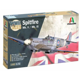 Model Kit letadlo 1482 - Spitfire Mk.V / Mk.IX Aces (1:72)