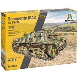 Model Kit military 6759 - Semovente M42 da 75/34 Upgrade Edition (1:35)