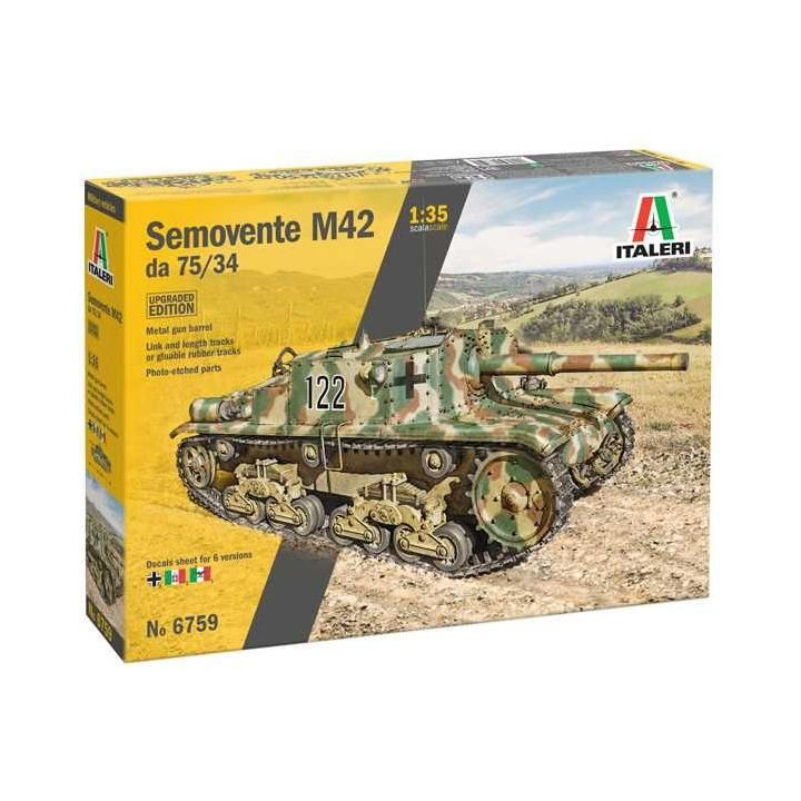 Model Kit military 6759 - Semovente M42 da 75/34 Upgrade Edition (1:35)