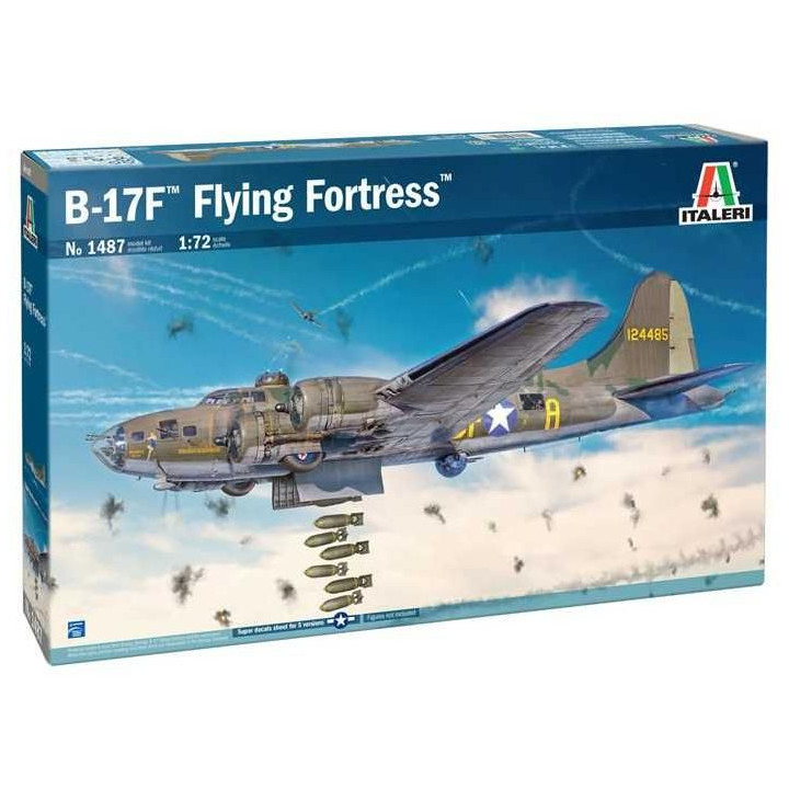 Model Kit letadlo 1487 - B-17F Flying Fortress (1:72)