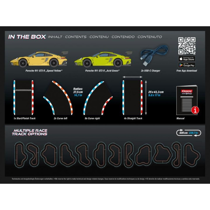 Autodráha Carrera Hybrid 50001 Speedway to Hell