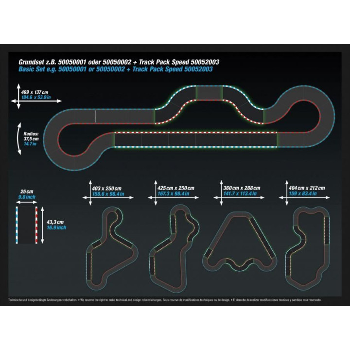 52001 Track Pack 1 - rozšíření Carrera Hybrid