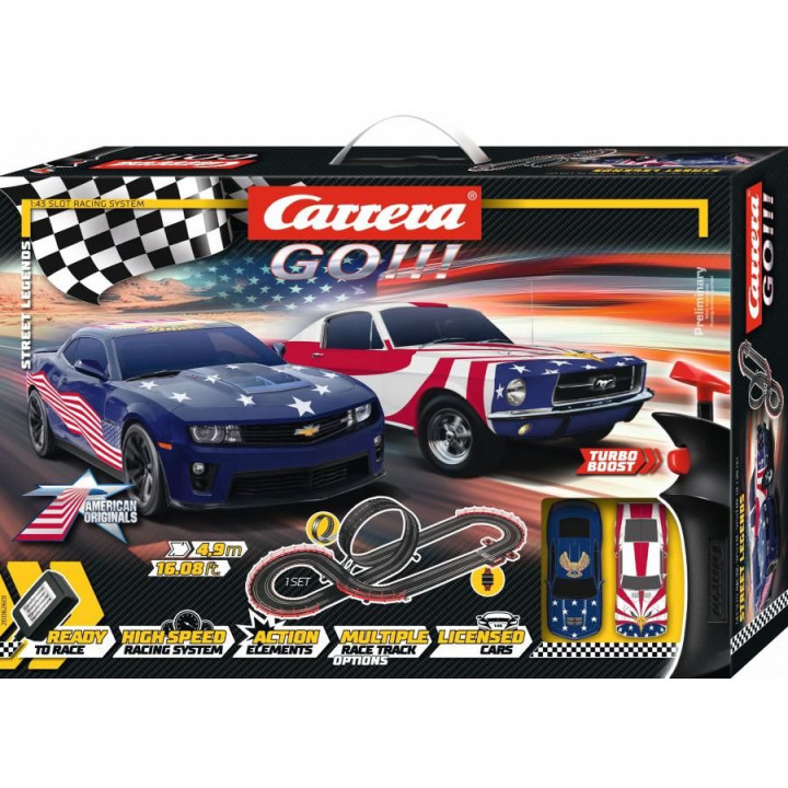 Autodráha Carrera GO 62601 Street Legends
