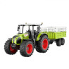 Traktor CLAAS na diaľkové ovládanie s prívesom, veľkosť 43cm, frekvencia 2.4GHz