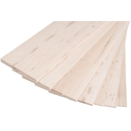 100x10cm Balsa 9 mm standard (B kvalita)