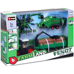Bburago Fendt 1050 Vario s doplňky (dárkové balení)