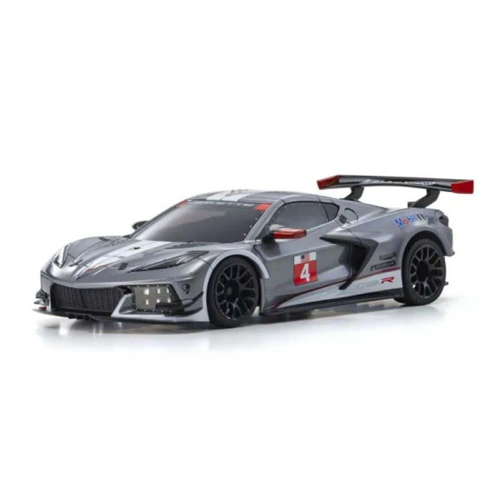 Mini-Z MR04 RWD Corvette C8-R Gun Metal/White (W-MM/KT531P)