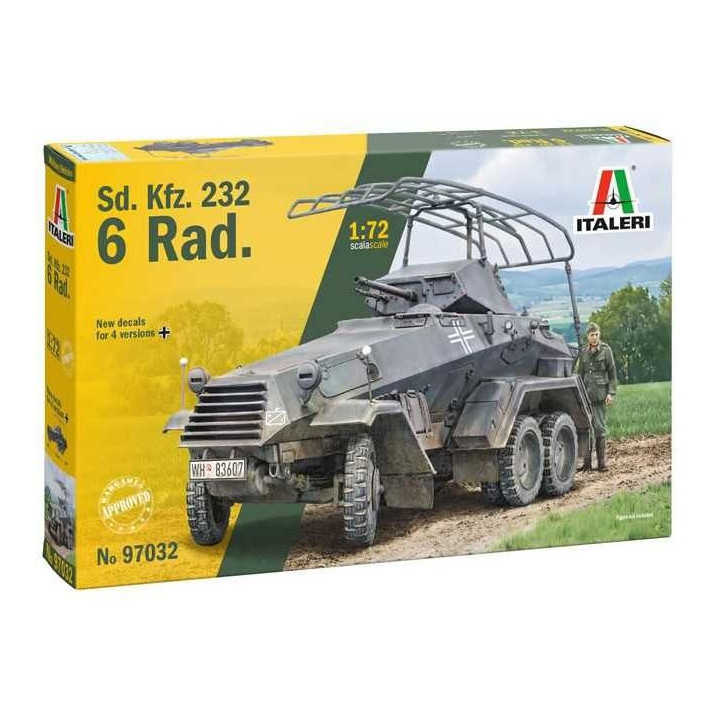 Model Kit military 97032 - Sd.Kfz. 232. 6 Rad (1:72)