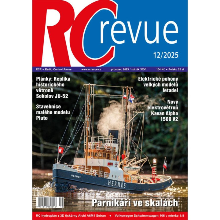 Časopis RC revue 12/2025 / RCRevue