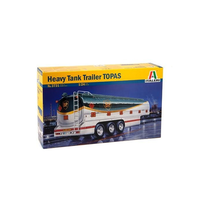 Model Kit návěs 3731 - HEAVY TANK TRAILER "TOPAS" (1:24)