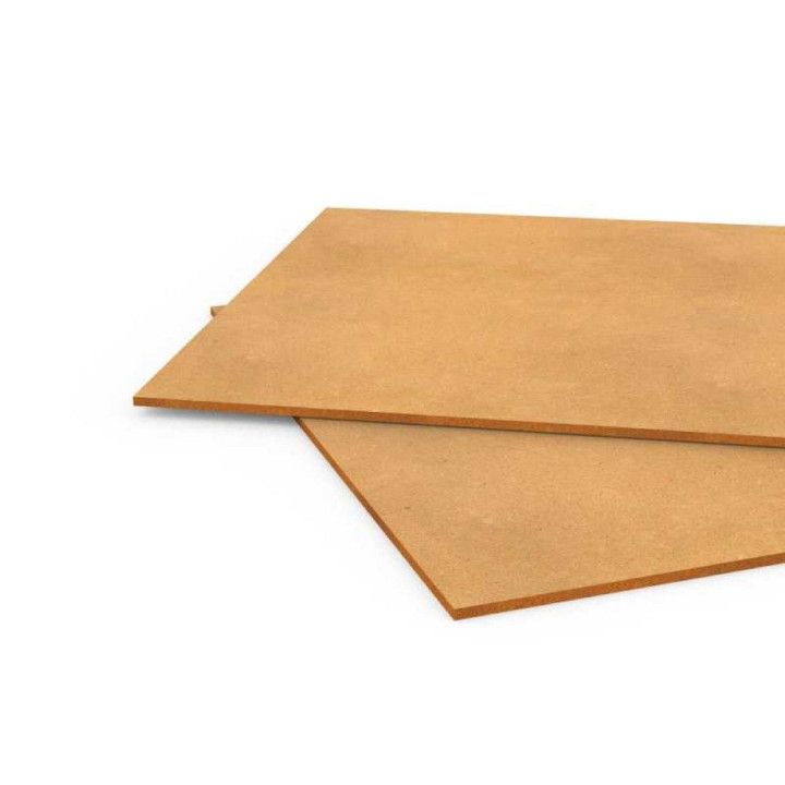 MDF sheets 200x200mm 2pcs / MDF dosky 200x200mm 2ks
