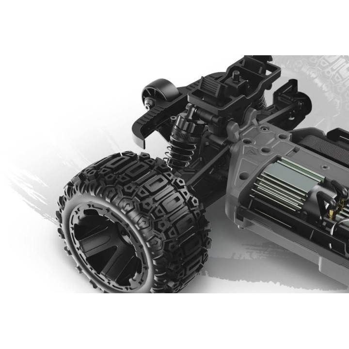 Qbit MT 1/16th Monster Truck - Modrý