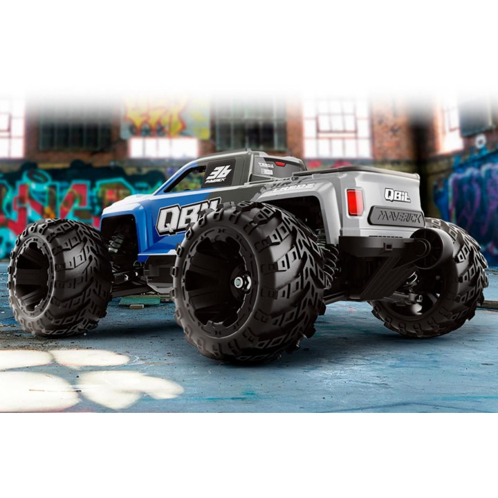 Qbit MT Flux 1/16th Monster Truck - Modrý