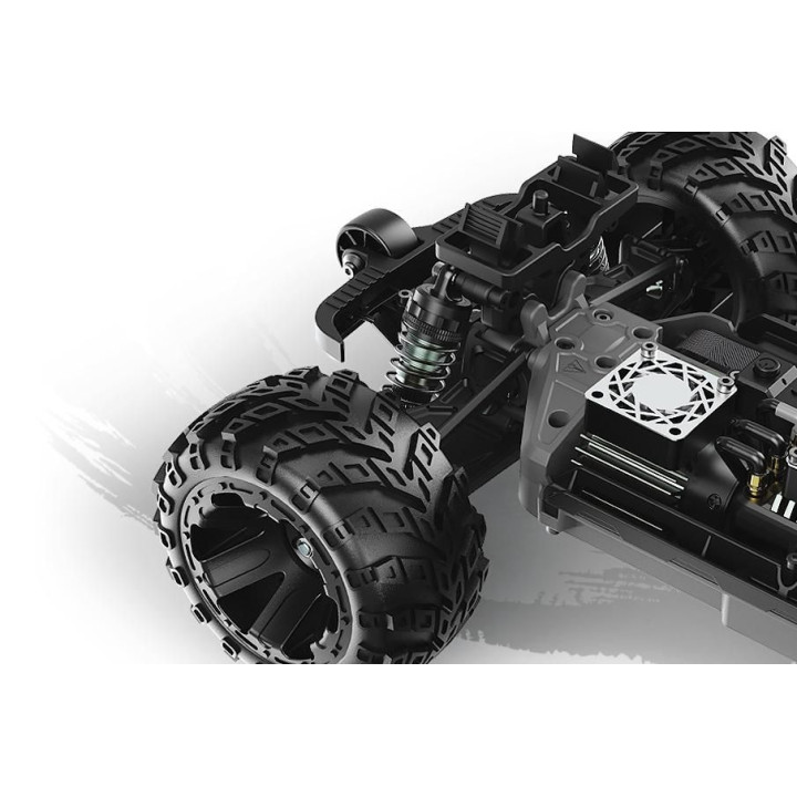 Qbit MT Pro 1/16th Monster Truck - Fluoro Zelený