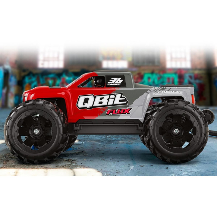 Qbit MT Flux 1/16th Monster Truck - Červený