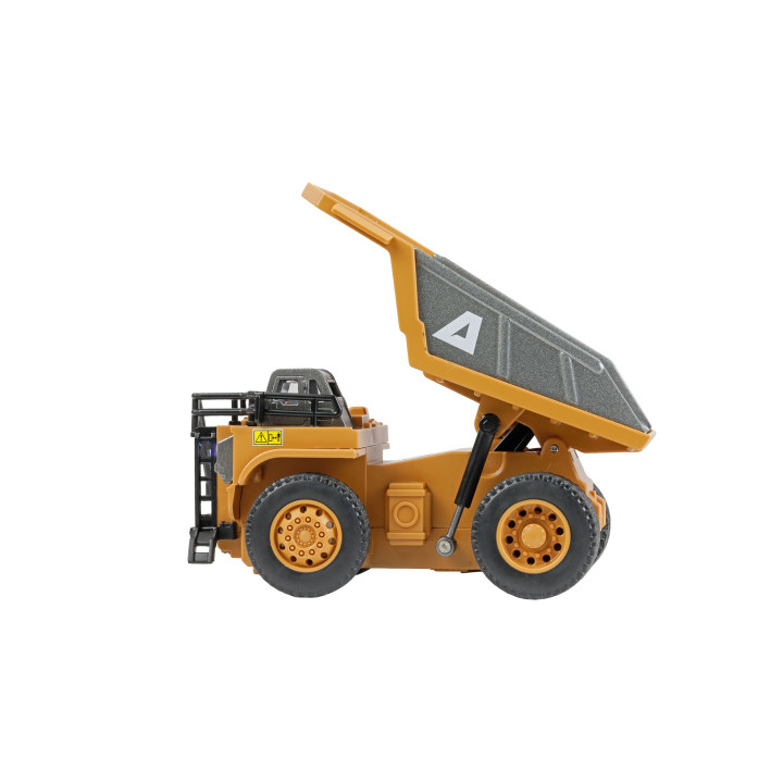 Mini kovový sklápací RC kipper 1:64 RTR – proporčné riadenie, 8CH