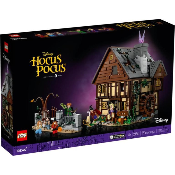 LEGO Ideas - Disney Hokus pokus: Chatka sester Sandersonových