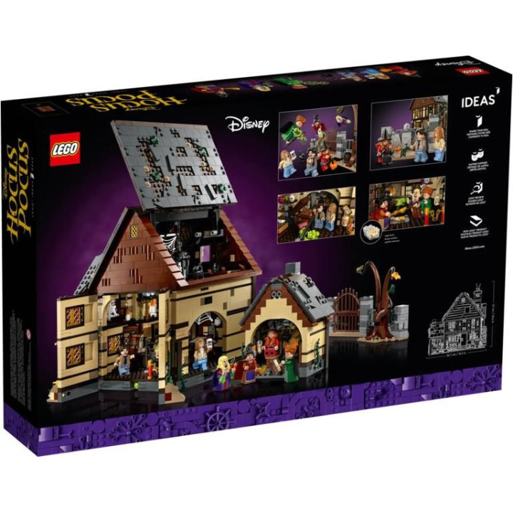 LEGO Ideas - Disney Hokus pokus: Chatka sester Sandersonových