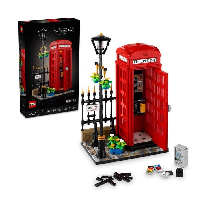LEGO Ideas - Červená londýnská telefonní budka