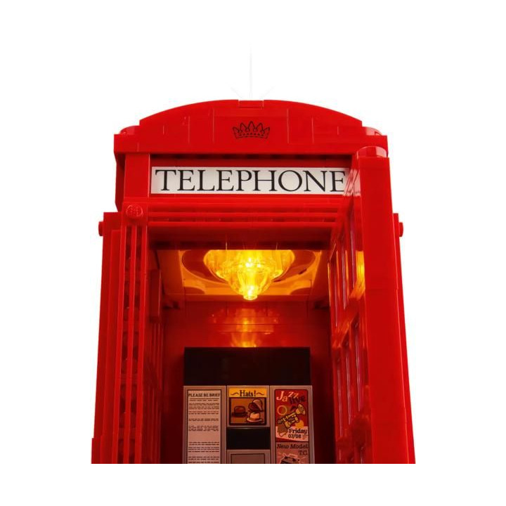 LEGO Ideas - Červená londýnská telefonní budka
