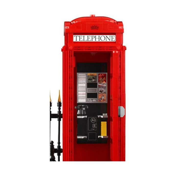 LEGO Ideas - Červená londýnská telefonní budka